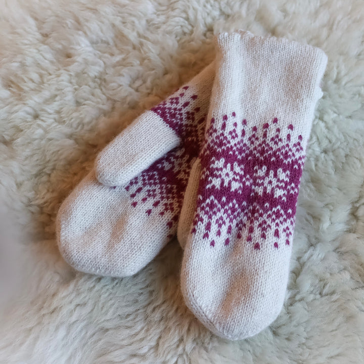 Kaksikerroksiset kuvioidut lapaset