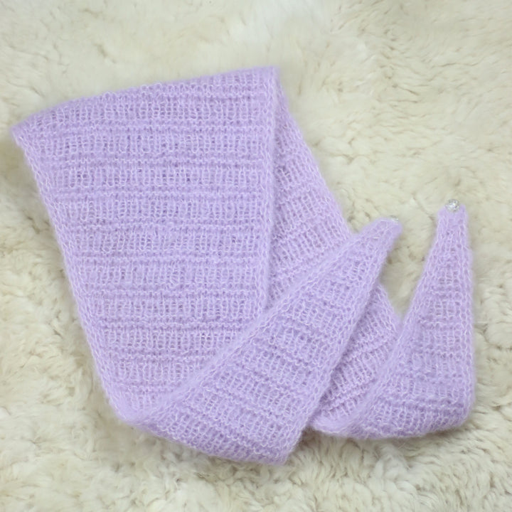 Kerge alpakavillane sall siidiga