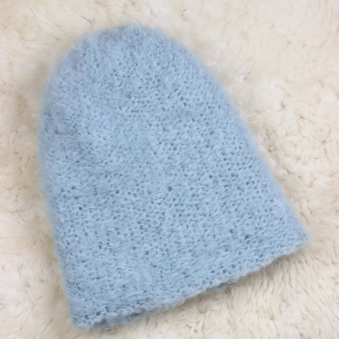 Alpakanvillainen pehmeä pipo - Puffy