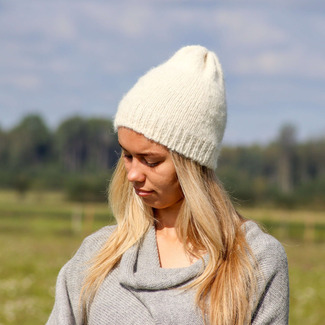 alpakavillane müts