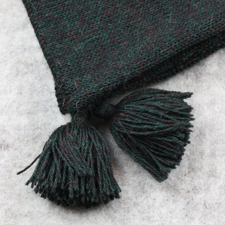 Kaksi yhdessä: poncho-huivi