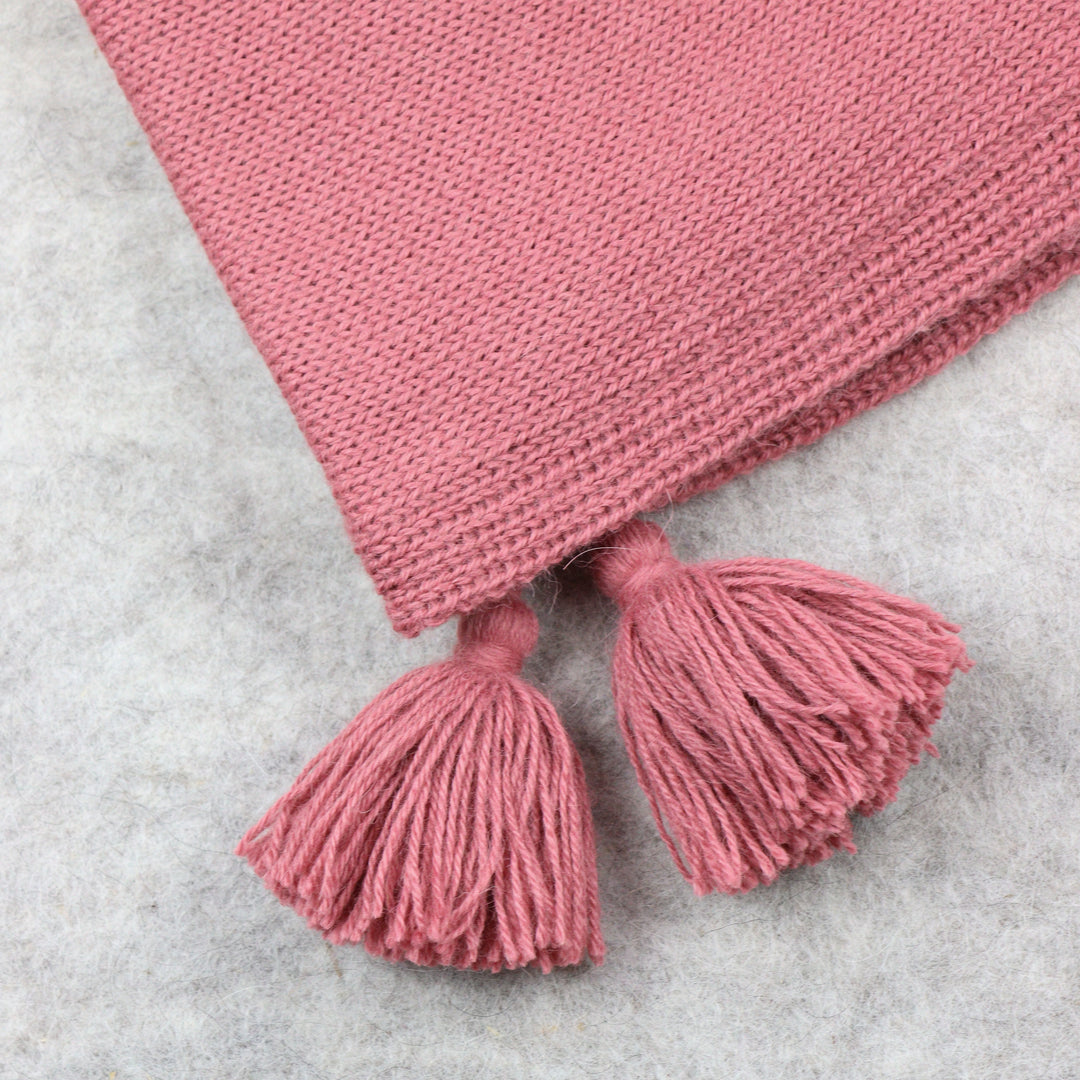 Kaksi yhdessä: poncho-huivi