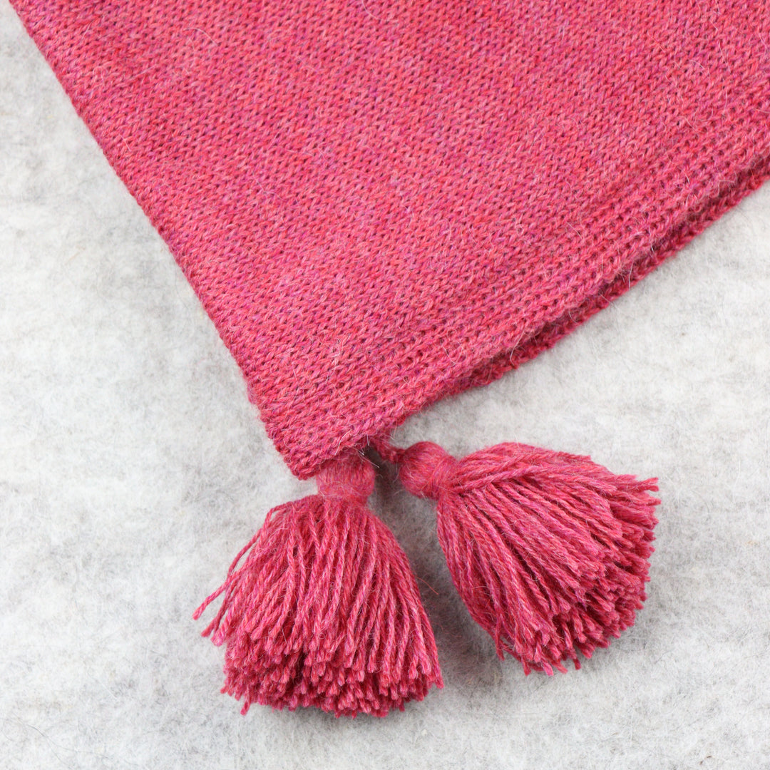 Kaksi yhdessä: poncho-huivi