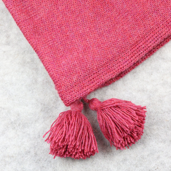 Kaksi yhdessä: poncho-huivi