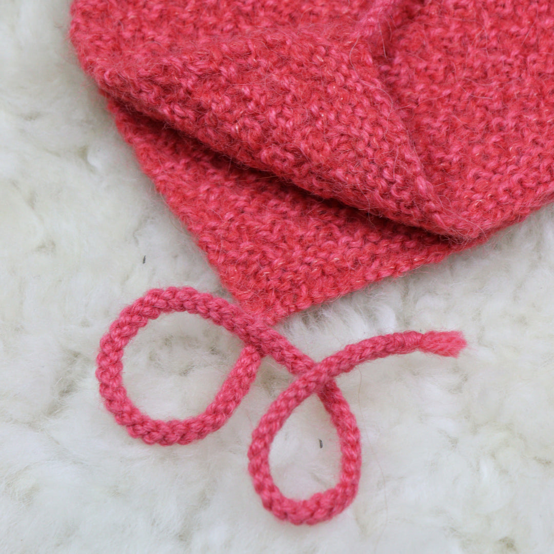 Peretütre kootud beebimüts