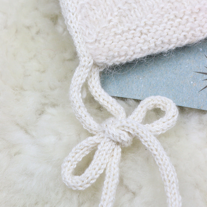 Peretütre kootud beebimüts